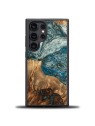 Resin & Wood Samsung S24 series case – Planets - Earth Resin & Wood Samsung S24 series case – Planets - Earth
