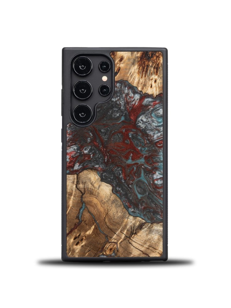 Resin & Wood Samsung S24 series case – Planets - Pluto Resin & Wood Samsung S24 series case – Planets - Pluto
