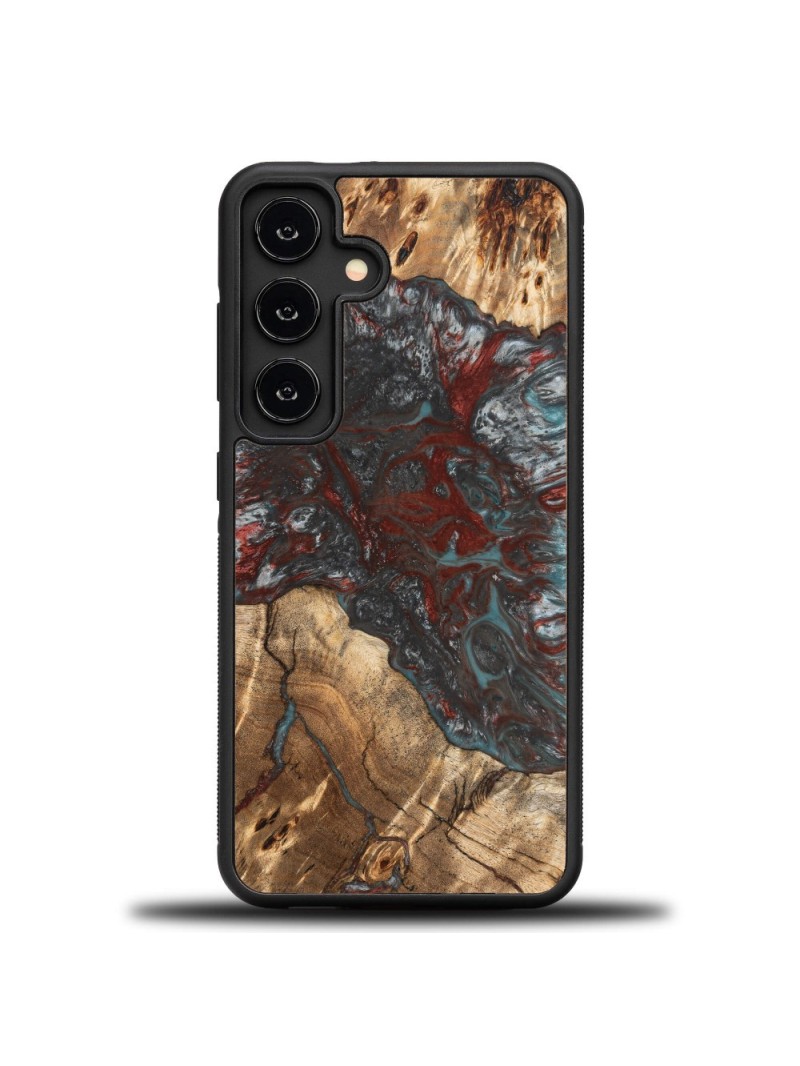 Resin & Wood Samsung S24 series case – Planets - Pluto Resin & Wood Samsung S24 series case – Planets - Pluto