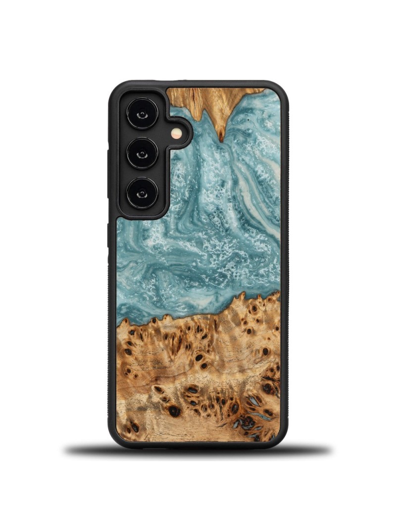 Resin & Wood Samsung S24 series case – Planets - Uranus Resin & Wood Samsung S24 series case – Planets - Uranus
