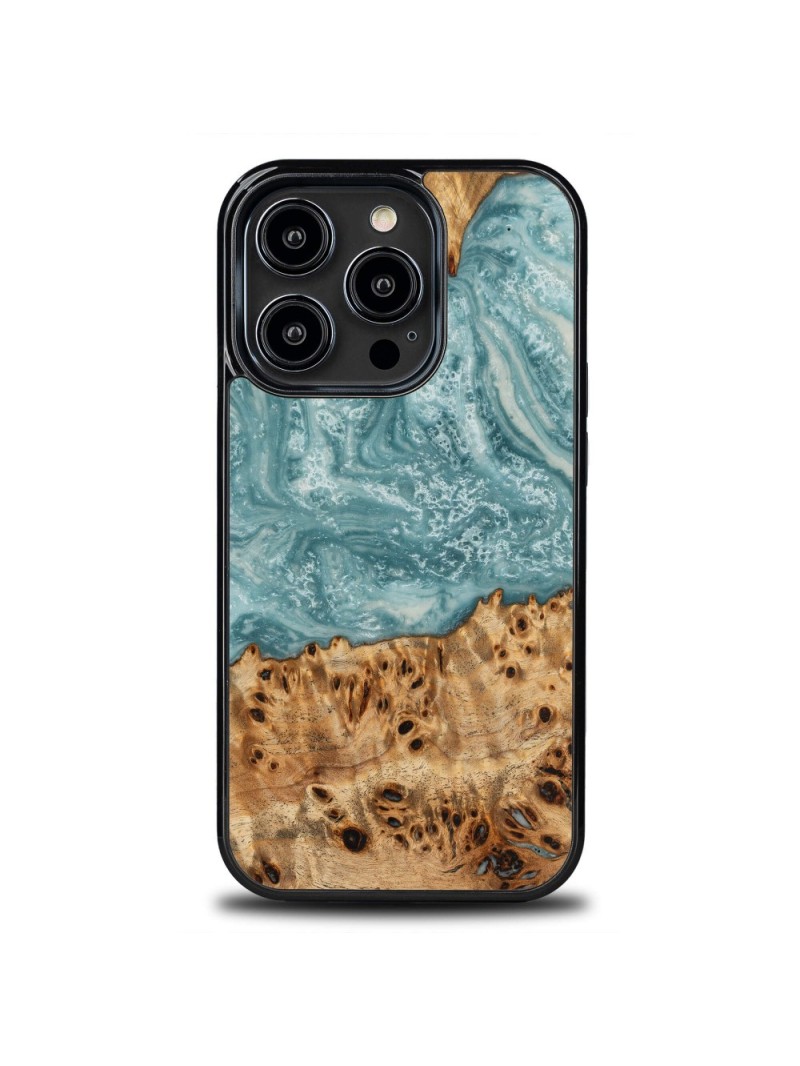 Vaigust & puidust iPhone 15 seeria ümbris – Planeedid - Uraan Vaigust & puidust iPhone 15 seeria ümbris – Planeedid - Uraan