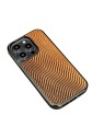Wooden iPhone 15 series case – Waves Merbau Wooden iPhone 15 series case – Waves Merbau